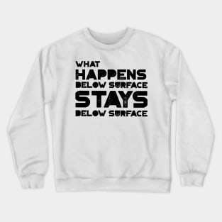 swimmers humor, fun swimming, quotes and jokes v5 Crewneck Sweatshirt